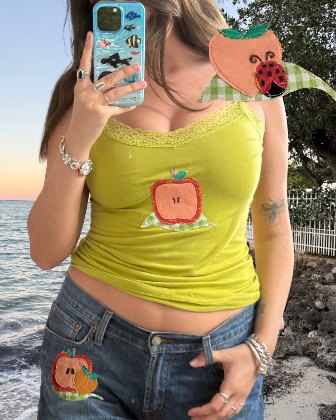 Patchwork Fruit Series Tank