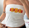 White Save the Bees Top
